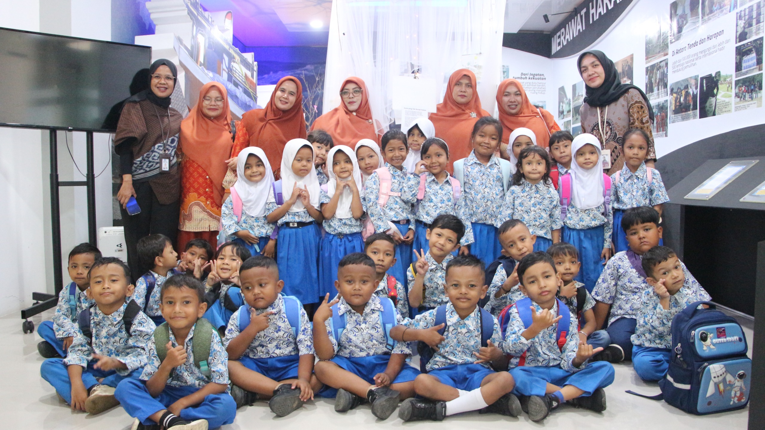 Kenalkan Arsip dan Mitigasi Bencana Lewat Edukasi Interaktif, BAST Terima Kunjungan TK Darur Rahman Ceurih